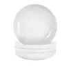 20oz 4pk Porcelain Esme Assorted Bowls White - Elama