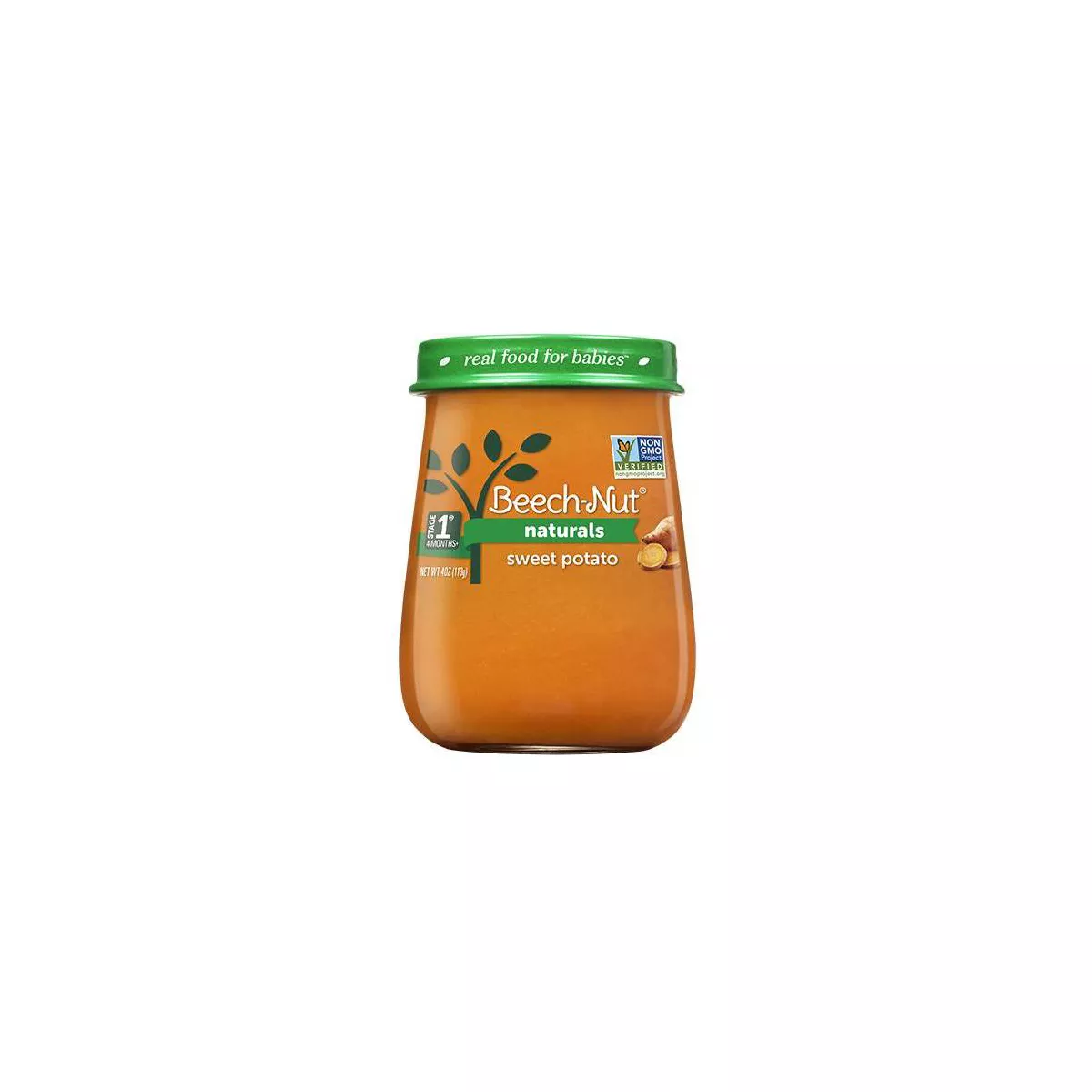 Beech-Nut Naturals Sweet Potatoes Baby Food Jar - 4oz