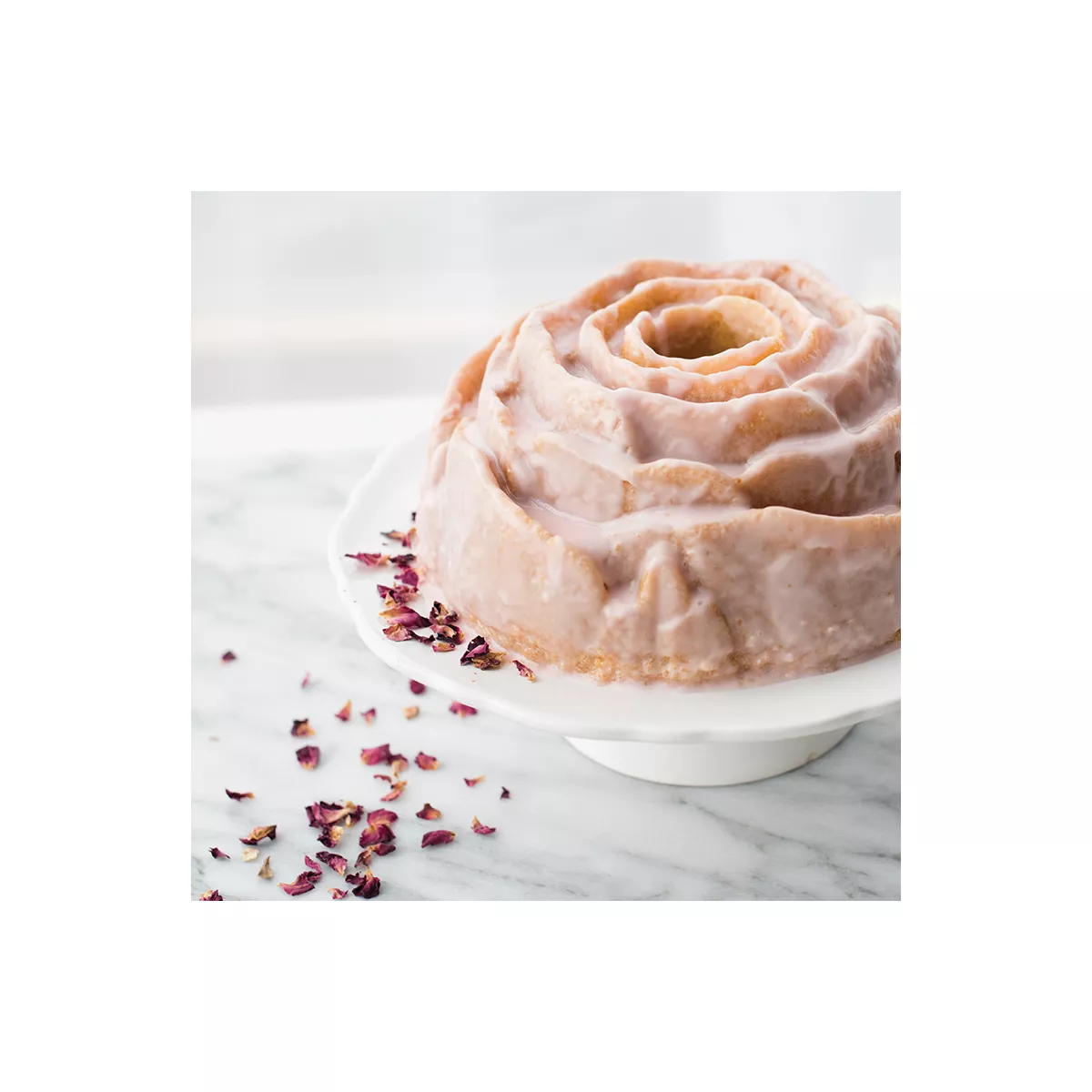 Nordic Ware Rose Cast Aluminum Bundt Pan