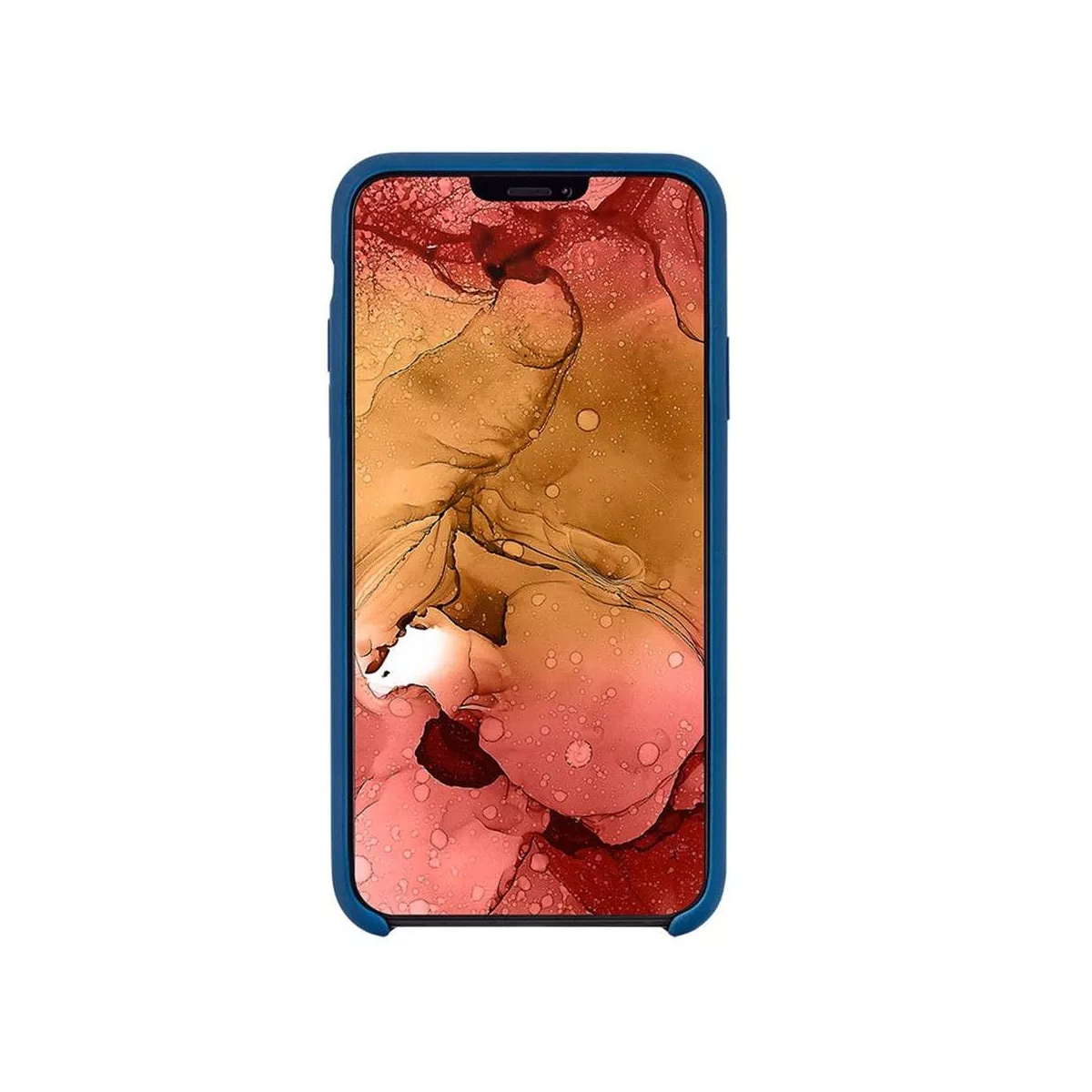 Monoprice iPhone 11 Pro Max (6.5) Soft Touch Case - Blue - Protects Phone From Light Bumps And Scratches - FORM Collection