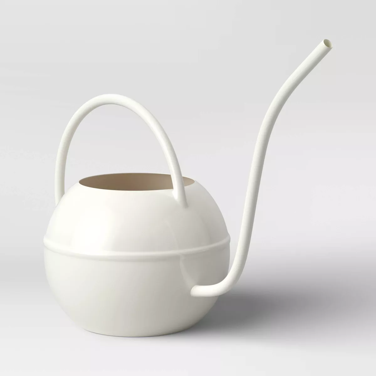 Small Steel Iron Watering Can Sour Cream White - Smith & Hawken™