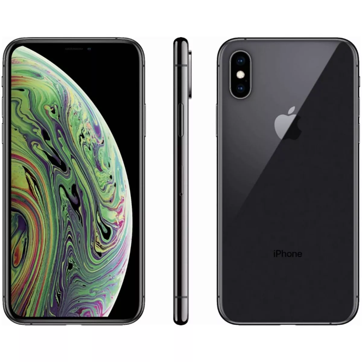 Apple iPhone Pre-Owned XS Unlocked (64GB) GSM/CDMA Phone - Gray