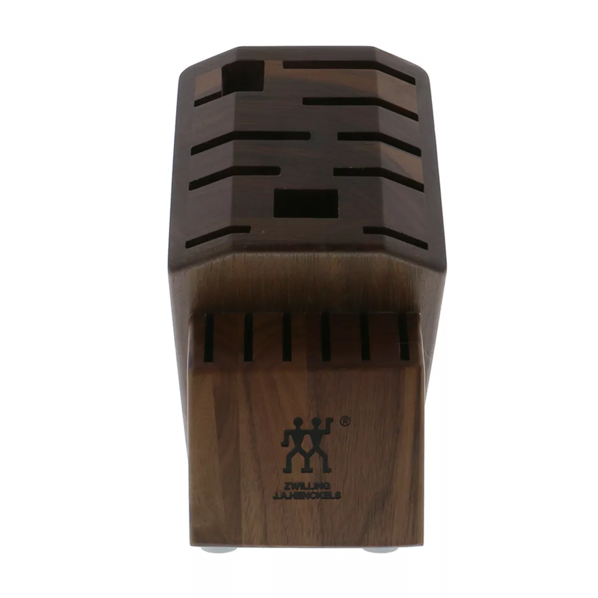 ZWILLING Pro 16-slot Knife Block - Dark Walnut