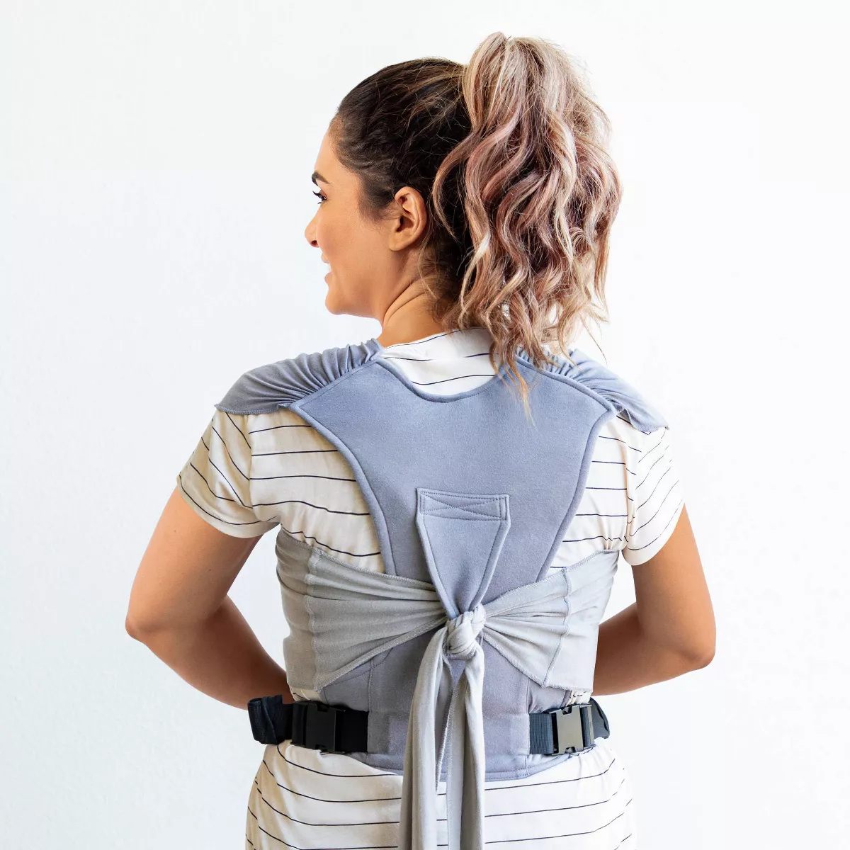 Moby Wrap Easy-Wrap Baby Carrier - Smoked Pearl