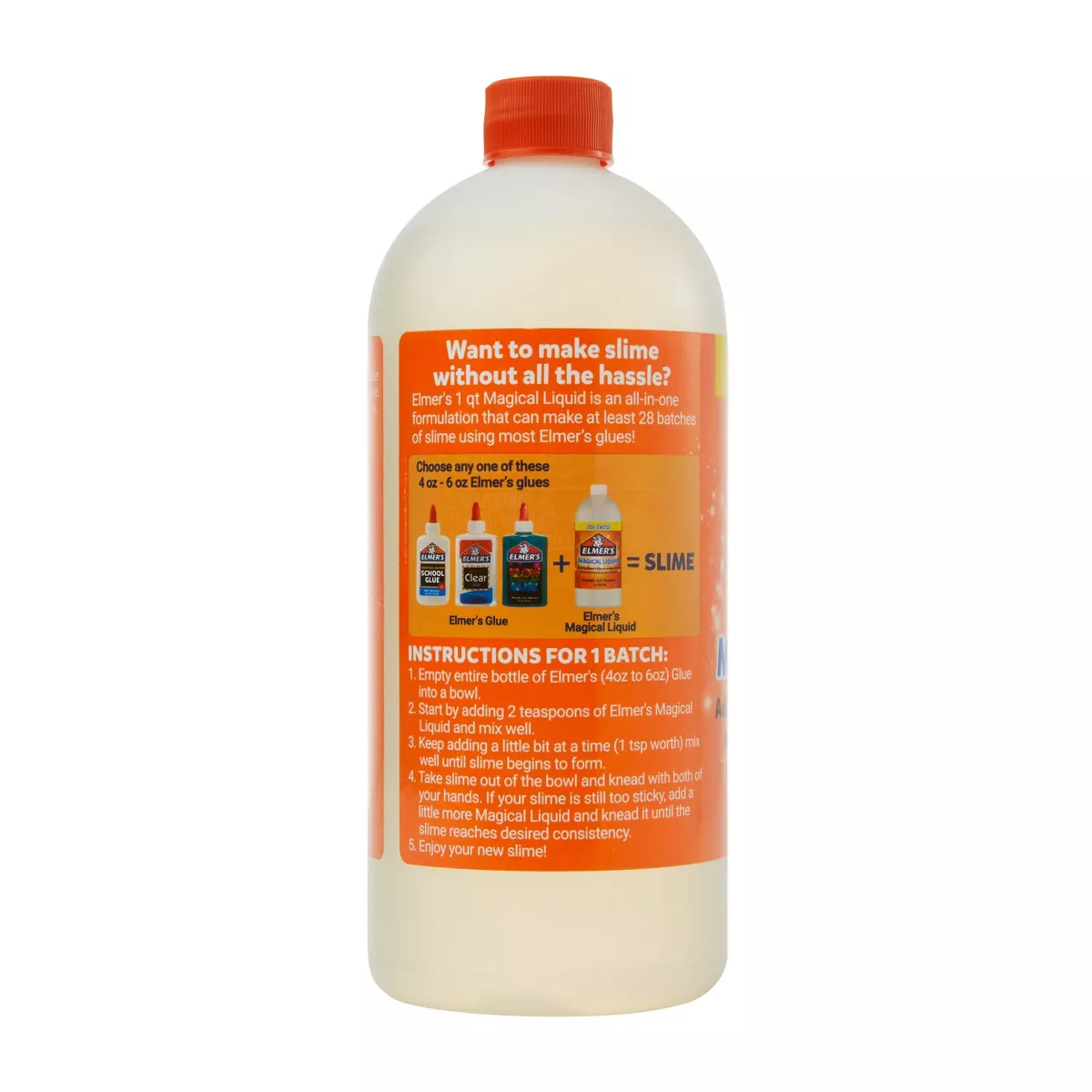 Elmer's 1qt Slime Magical Glue Activator Solution - Clear