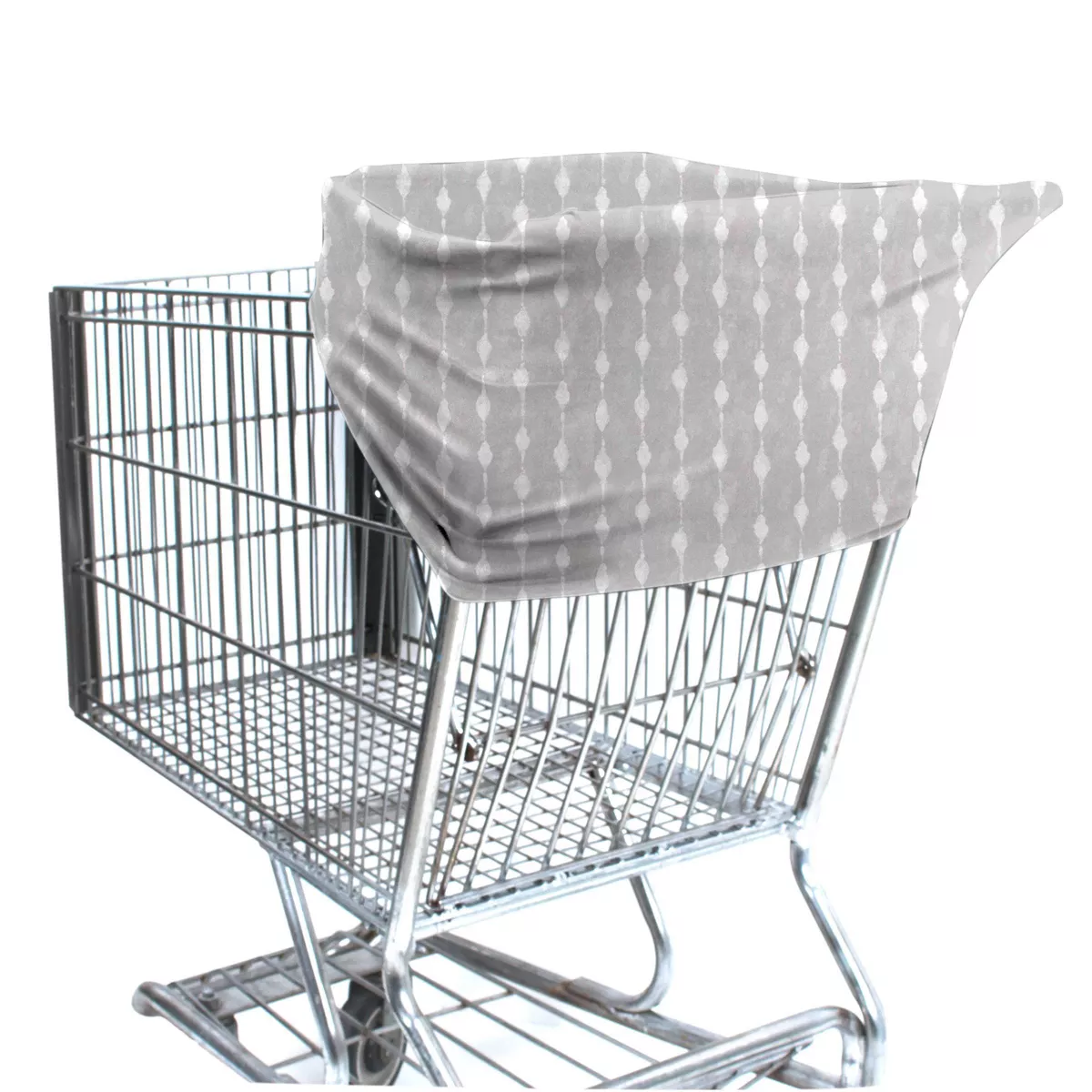 Bebe au Lait Pure & Simple 5-in-1 Cover with 2 Nursing Pads - Gray Shibori