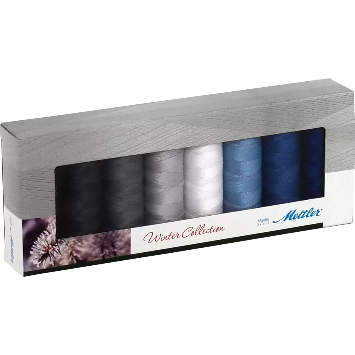 Mettler Silk Finish Cotton Thread Gift Pack 8/Pkg-Winter