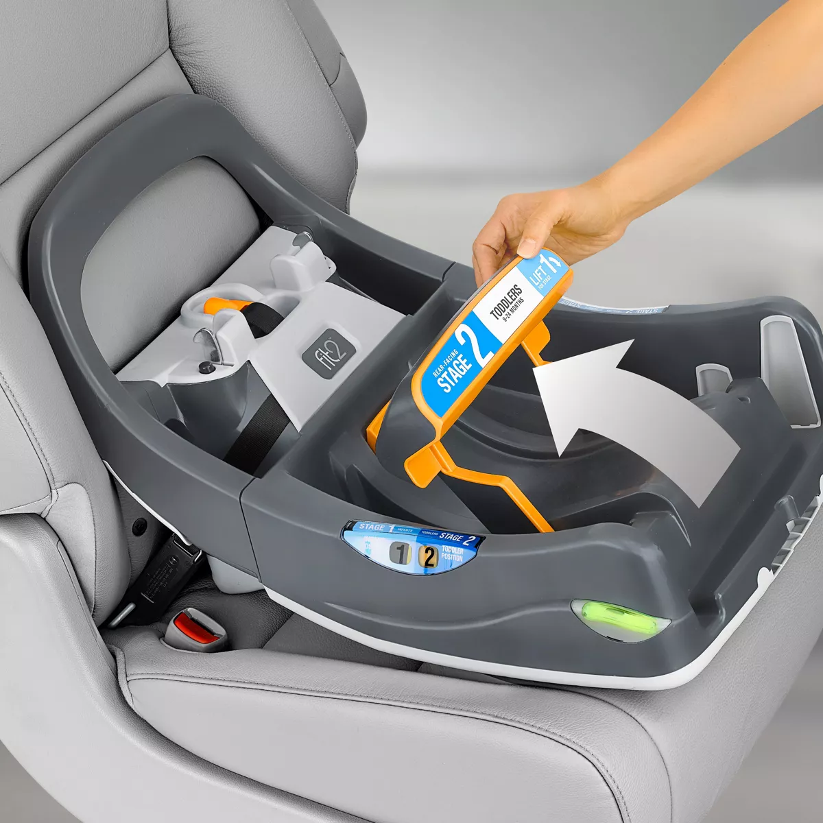Chicco Fit 2 Infant Car Seat Base - Anthracite