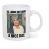 Silver Buffalo The Golden Girls Dorothy I Will Not Have A Nice Day 20oz Ceramic Mug Toynk Exclusive