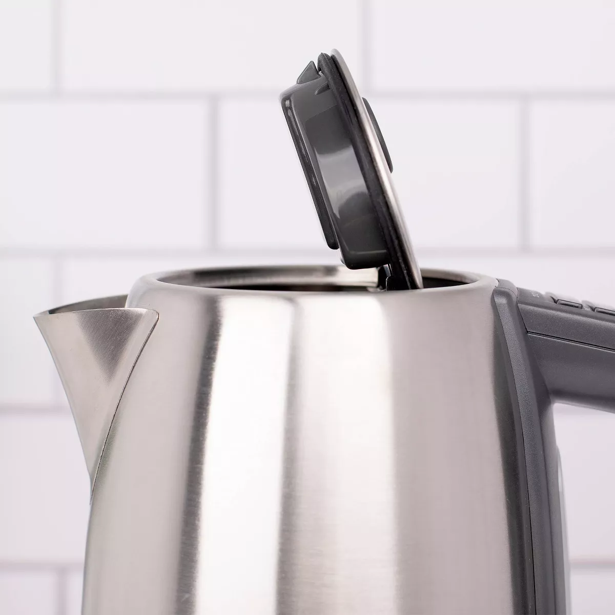 Capresso 4 Temperature Electric Water Kettle H2O Steel PLUS - Stainless Steel 278.05