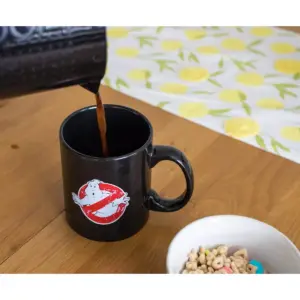 Just Funky Ghostbusters Logo Ectoplasm Heat-Changing Ceramic Coffee Mug | Holds 20 Ounces