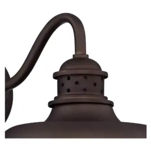 Franklin Iron Works Rustic Outdoor Wall Light Fixture Farmhouse Bronze 9