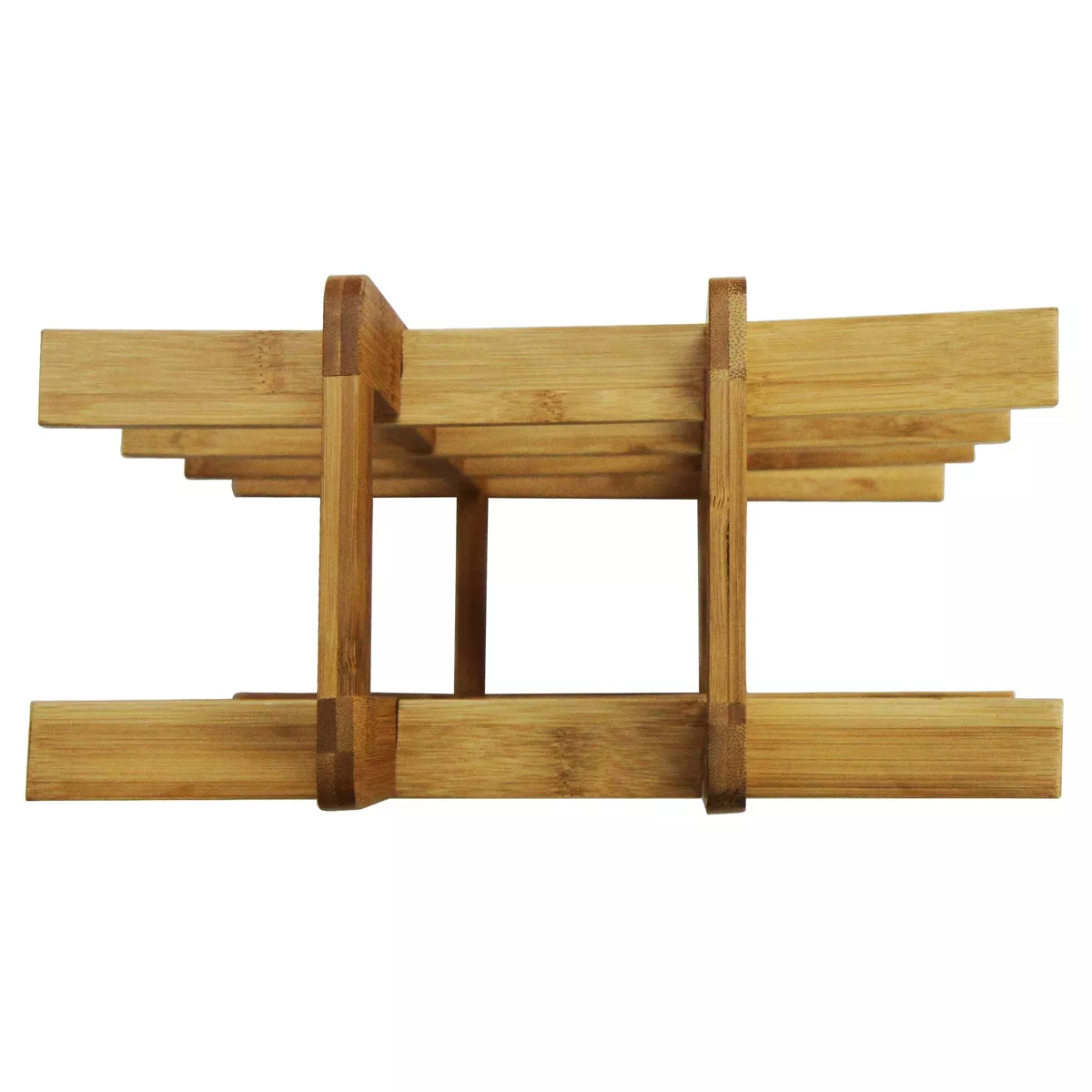 Oceanstar 12-Bottle Bamboo Wine Rack