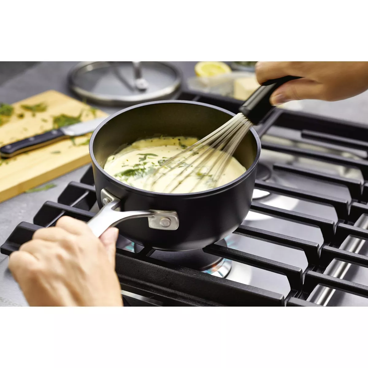 KitchenAid Hard-Anodized Induction 11pc Nonstick Cookware Set