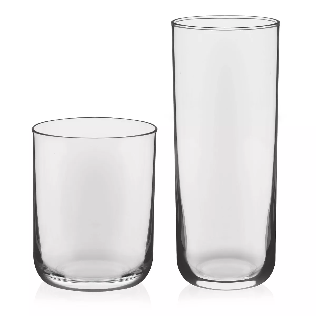 Libbey Lisbon Assorted Glass 16pc Drinkware Set