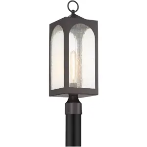 Possini Euro Design Modern Outdoor Post Light Fixture Bronze 22