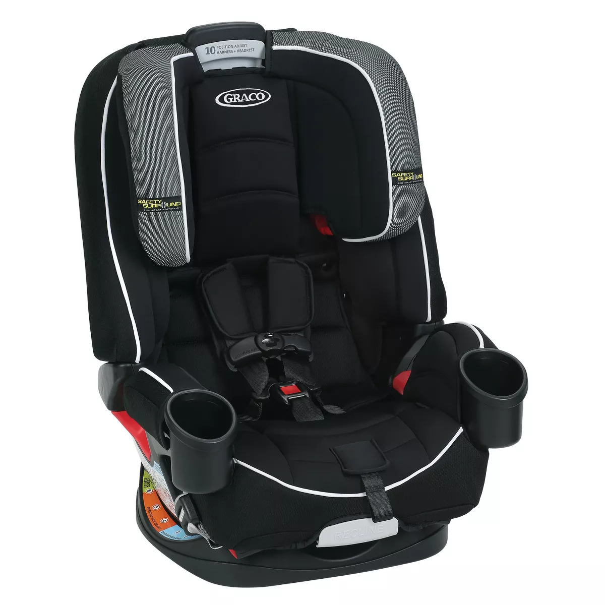 Graco 4Ever 4-in-1 Convertible Car Seat Featuring Safety Surround - Jacks