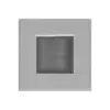 Sumner Street Home Hardware 0.625 4pc Knob Satin Nickel Rhombus Cube