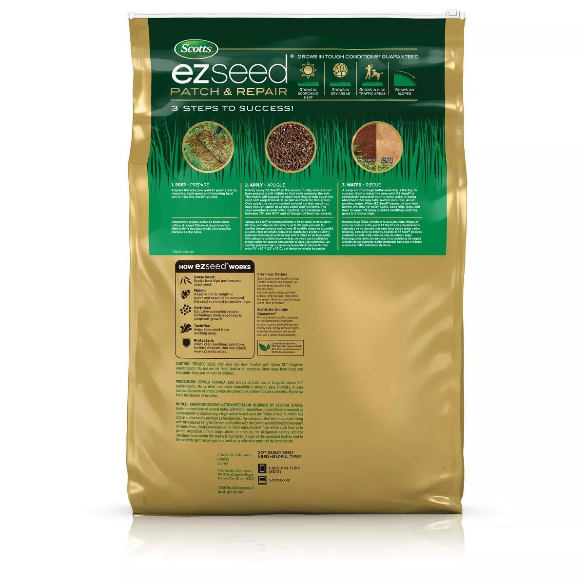 Scotts EZSeed Bermuda Grass Seeds - 20lb