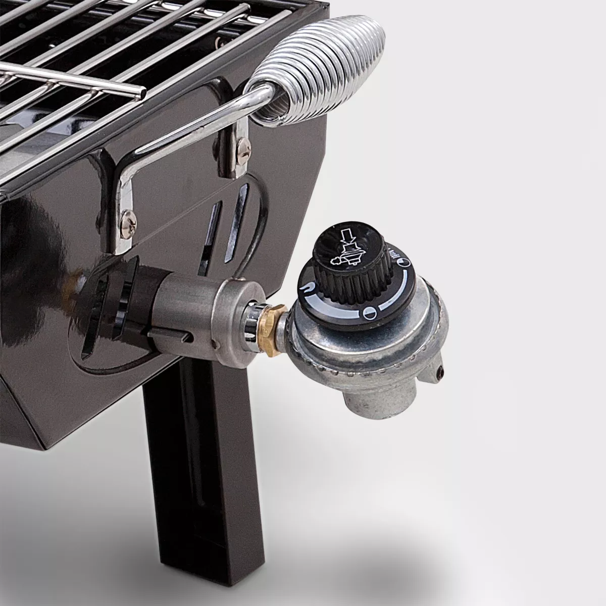 Char-Broil Deluxe Tabletop 10,000 BTU Gas Grill 465640214 - Gray