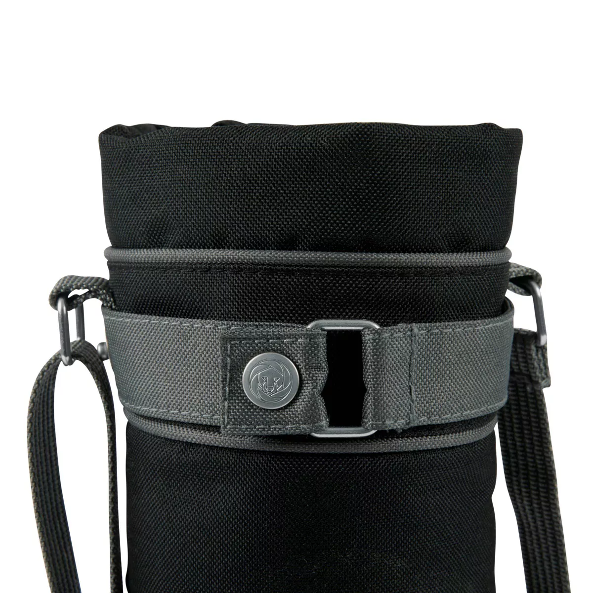 Picnic Time 2qt Wine Sack Cooler Black/Gray