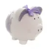 Bank 7.5" Lavendar Fairytail Piggy Bank Castle Save - Decorative Banks