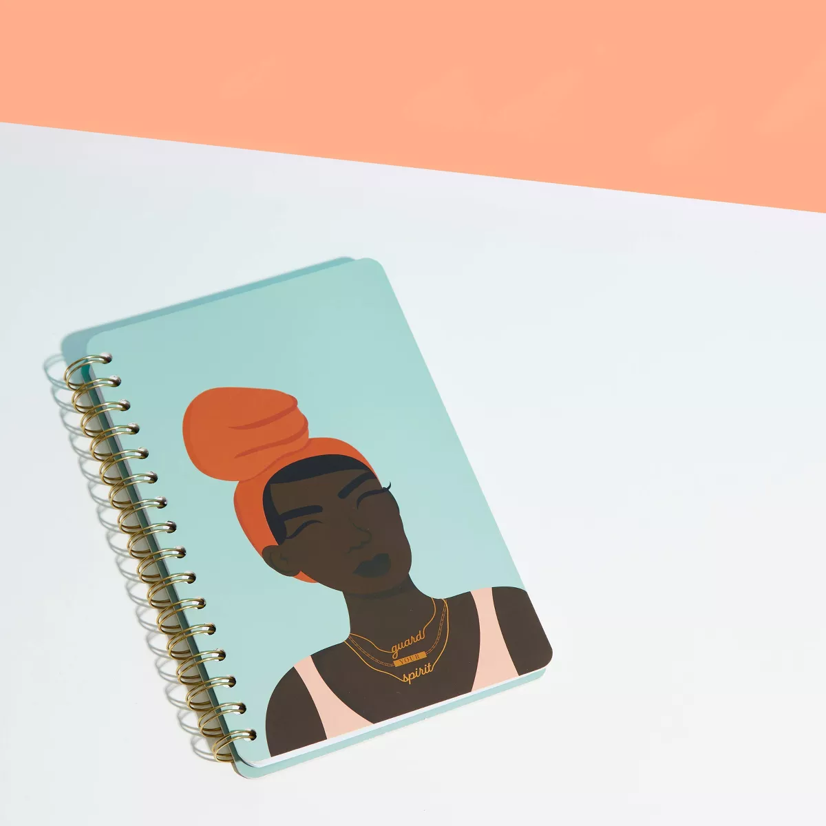 Lined Spiral Journal Guard Your Spirit - Be Rooted