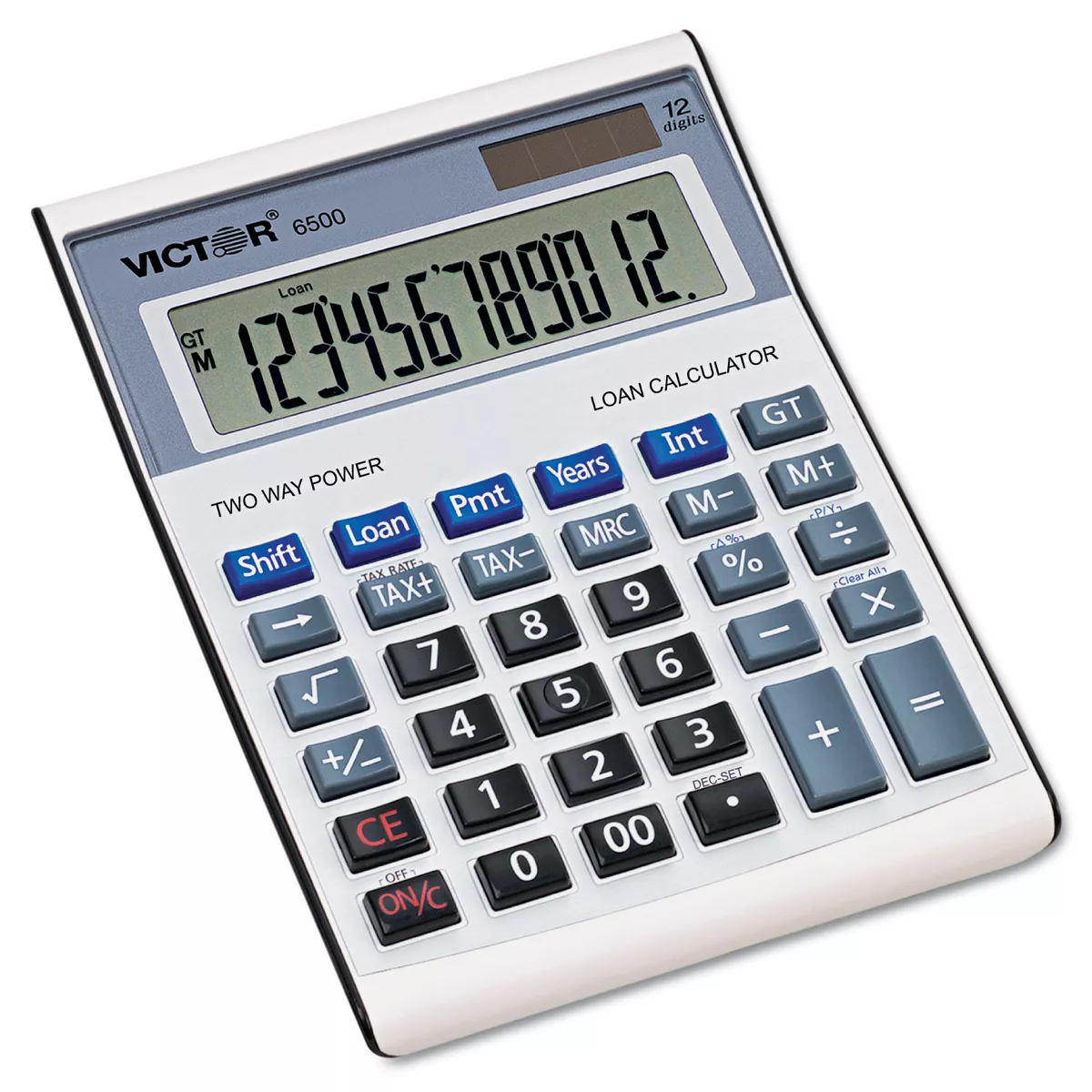 Victor 6500 Executive Desktop Loan Calculator 12-Digit LCD