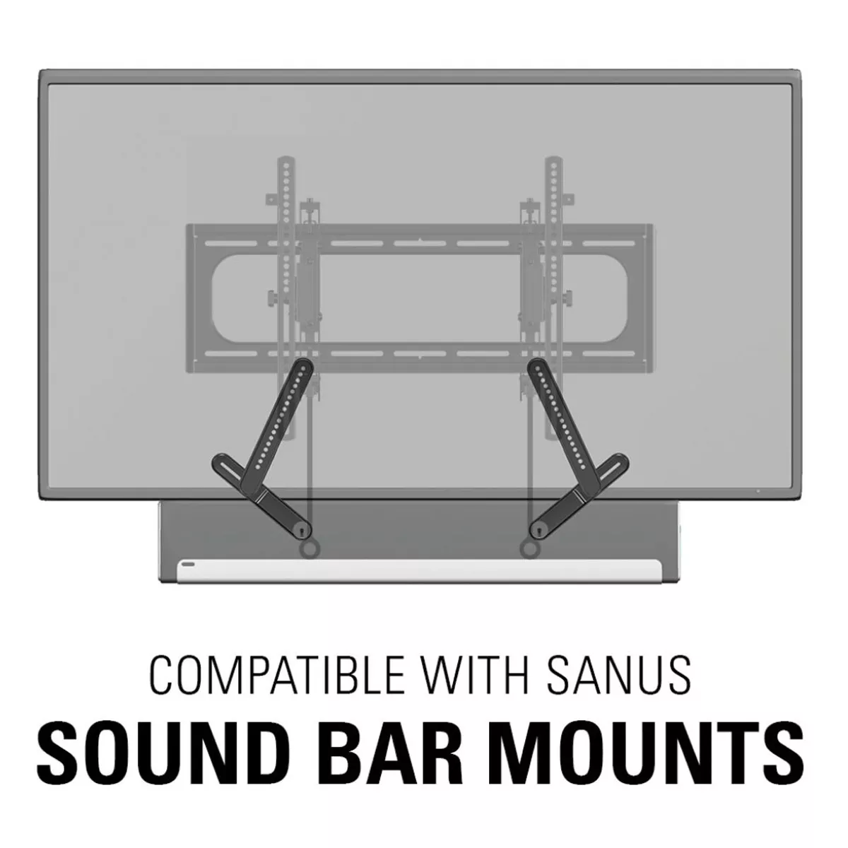 Sanus VLT6 Premium Series Advances Tilt TV Mount for 46