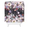 Iveta Abolina Afrodille Shower Curtain Purple - Deny Designs