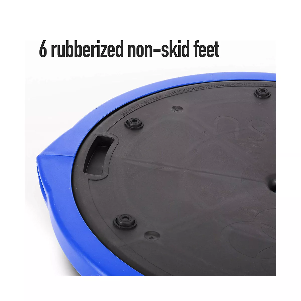 Bosu 72-10850 Home Gym Equipment The Original Balance Trainer 65 cm Diameter, Red and Blue