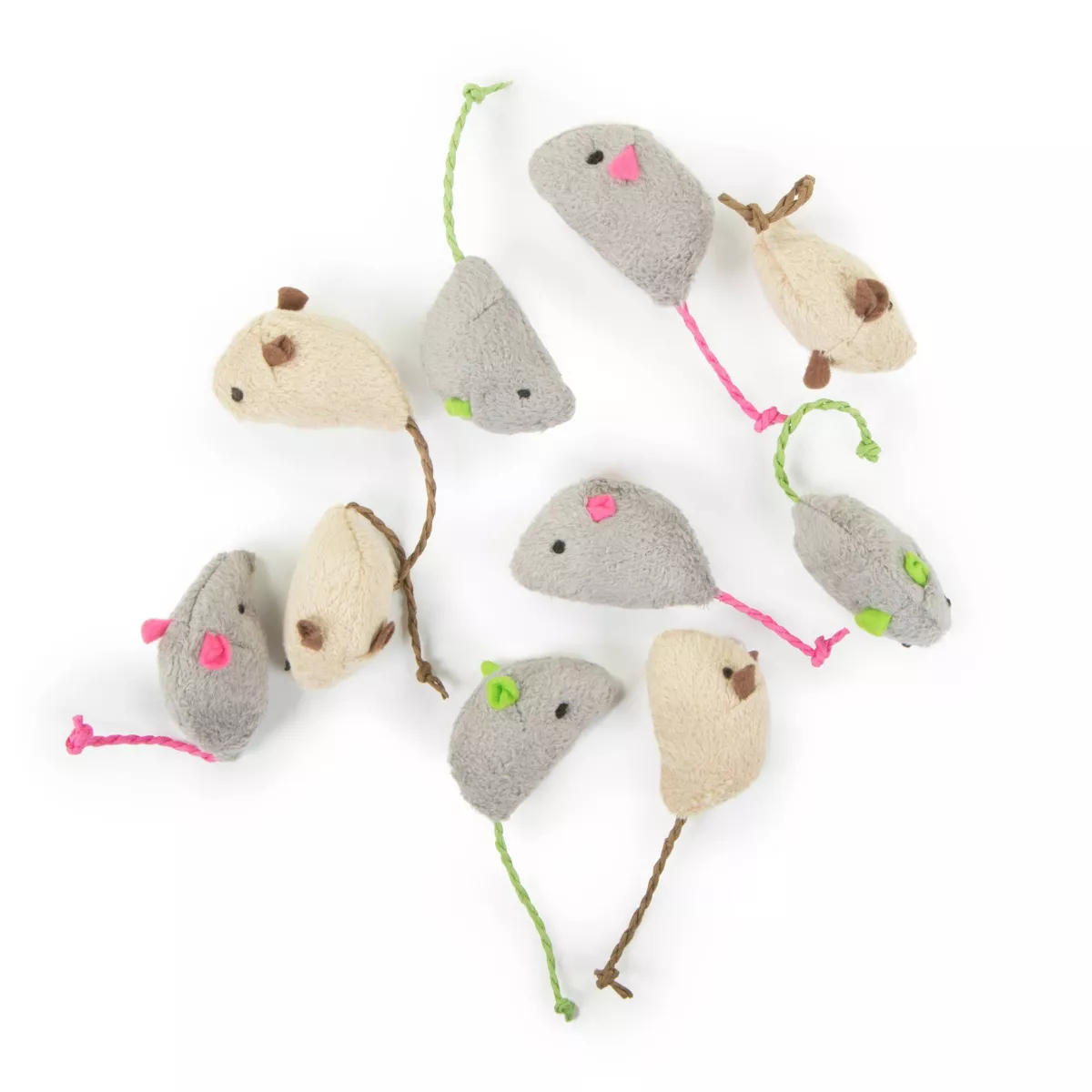SmartyKat Skitter Critters Cat Toy - 10pk