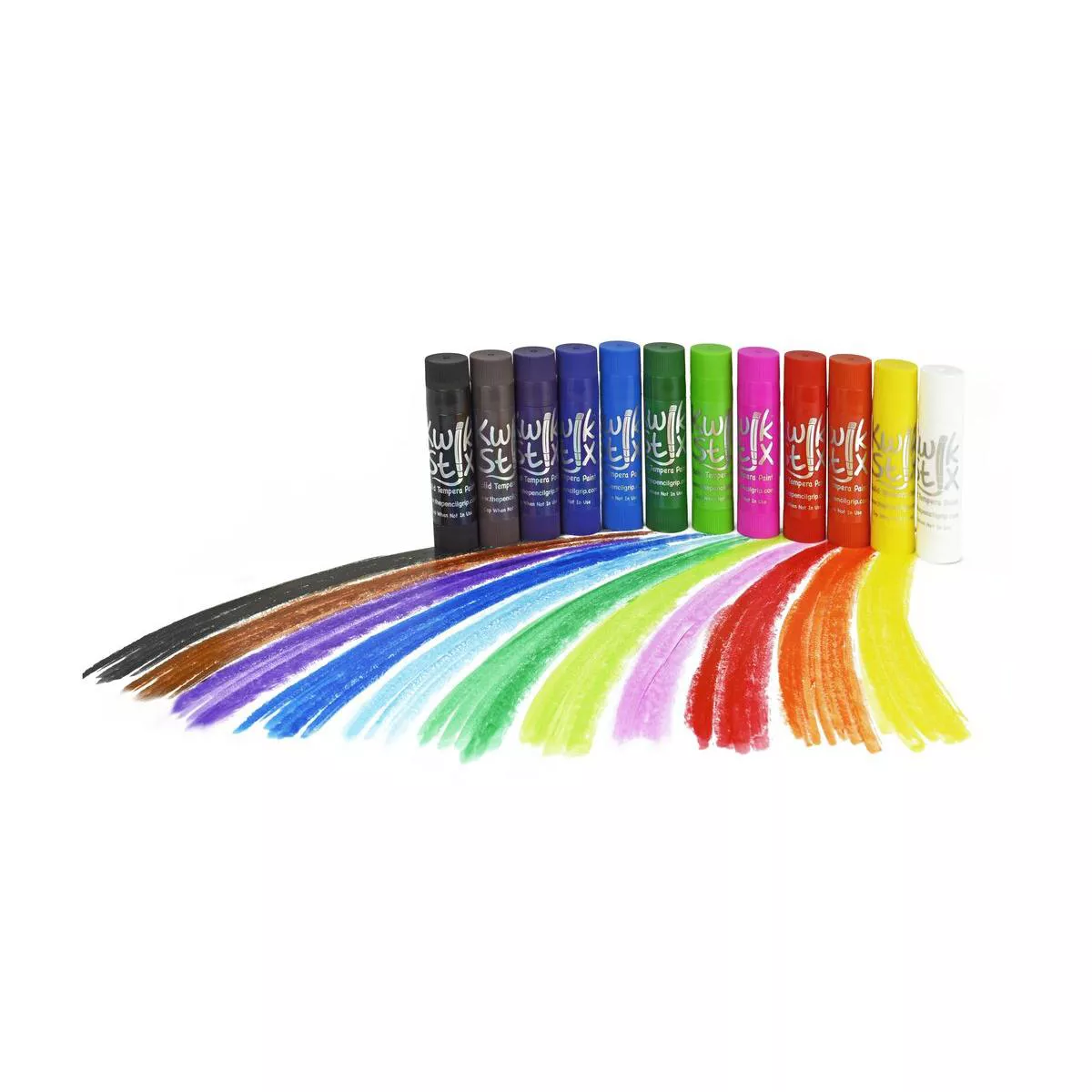 The Pencil Grip Kwik Stix Tempera Paint, Classic, Assorted 24 per Set