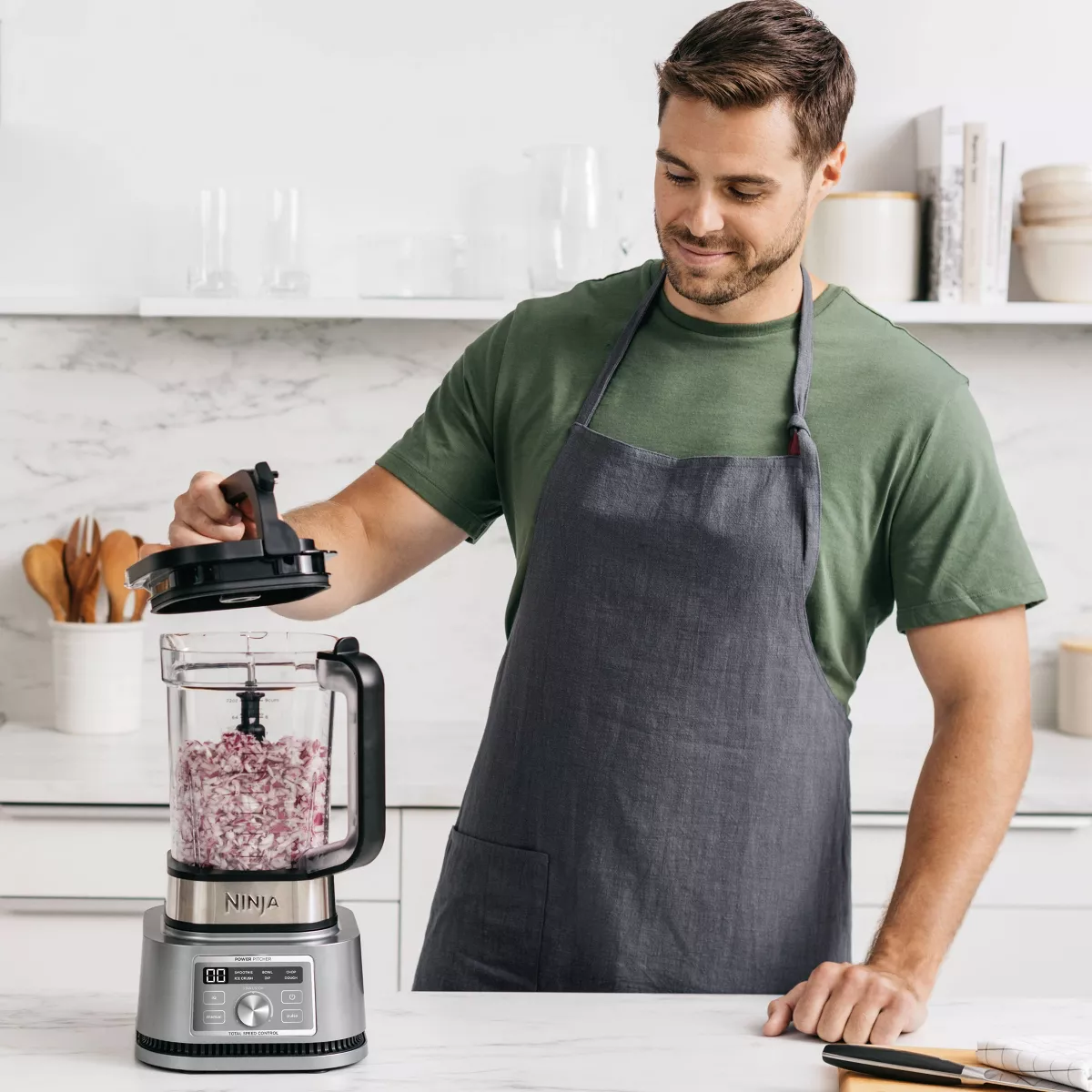 Ninja Foodi Power Pitcher 4in1 Blender and Food Processor - SS201