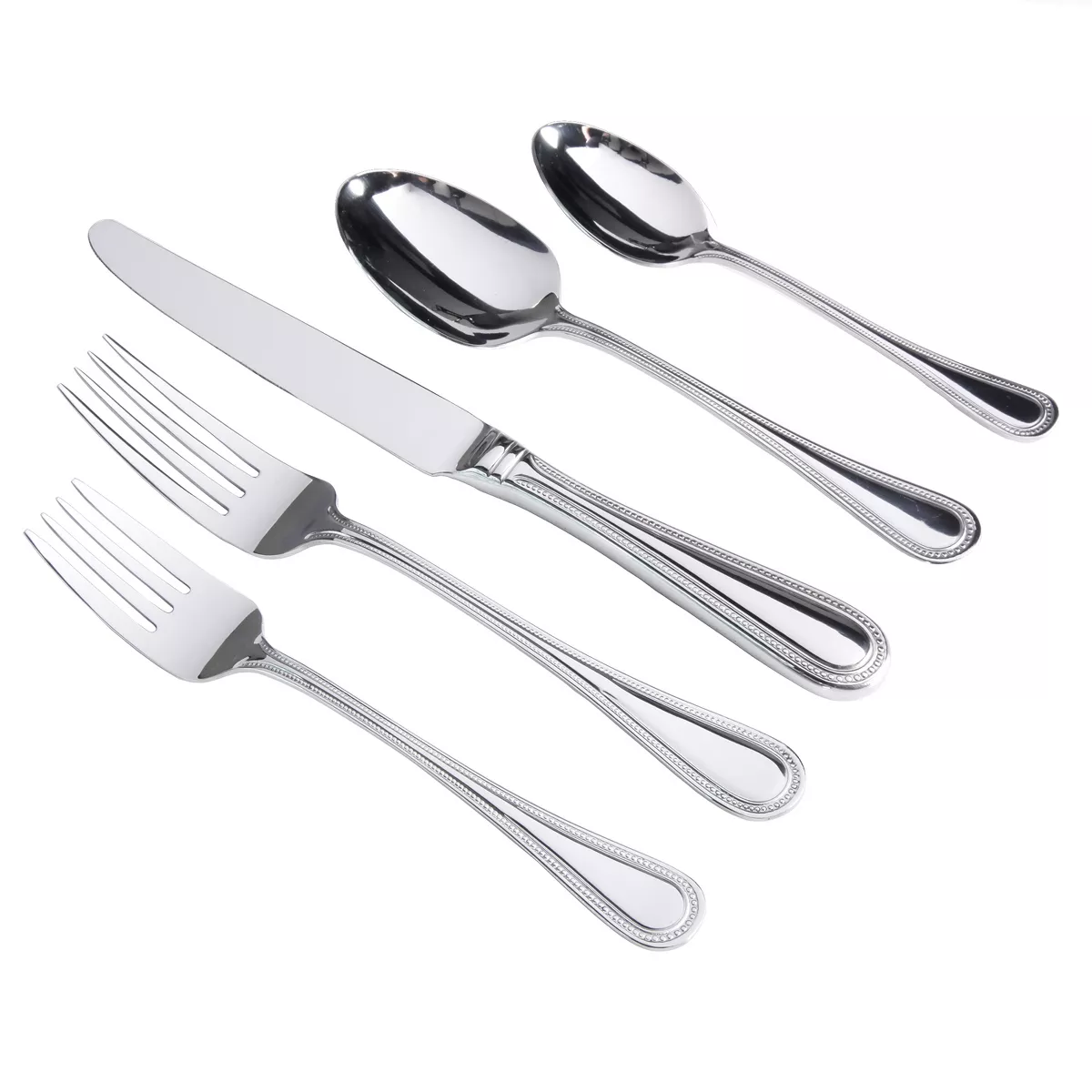 Gibson Home Graylyn 20 Piece Stainless Steel Flatware Set