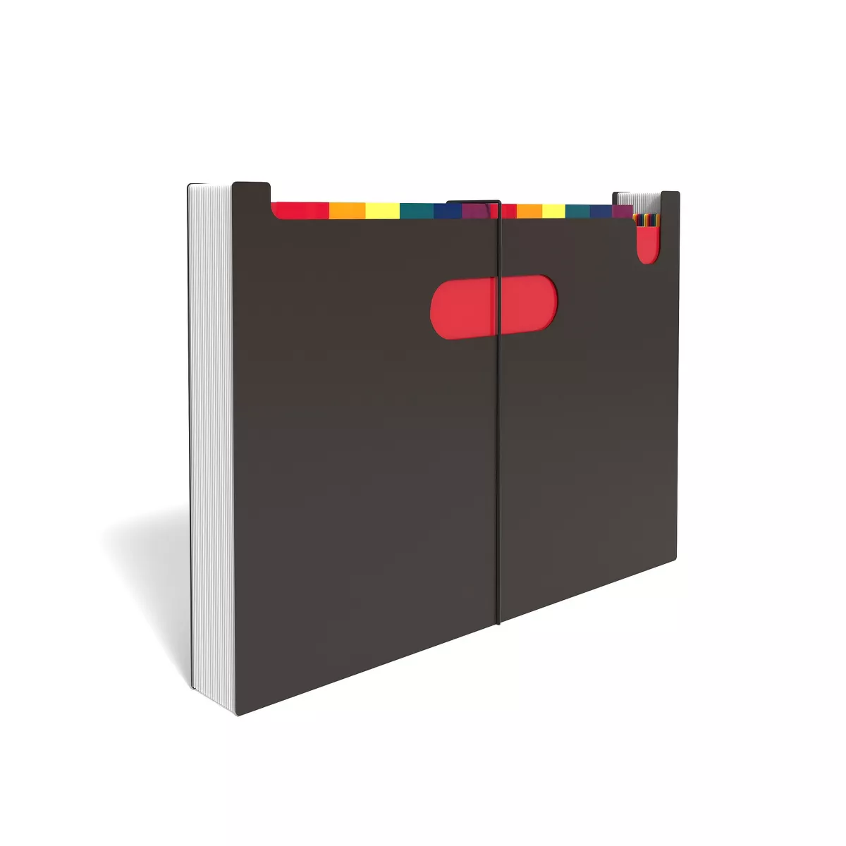 MyOfficeInnovations Plastic Accordion File, 25-Pocket, Letter Size, Multicolor (TR45523) 24357050