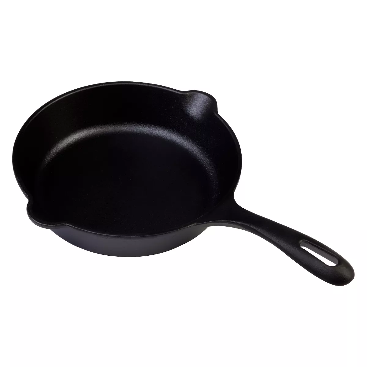 Victoria Seasoned Cast Iron Skillet 8" Black