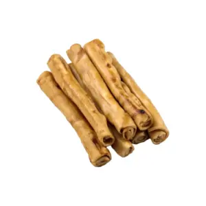Chicken Flavored Beefhide Chip Rolls Rawhide Dog Treats - 7ct - Boots & Barkley™
