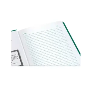 Boorum & Pease Record/Account Book Journal Rule Blue 500 Pages 12 1/8 x 7 5/8 66500J