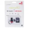 Unirex Micro SD 32GB Class 4 w/SD Adapter and USB Reader