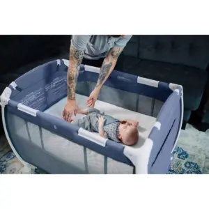 Joovy Room Premium All-in-One Playard and Nursery Center - Slate