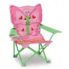 Melissa & Doug Sunny Patch Bella Butterfly Outdoor Folding Lawn and Camping Chair with Carrying Case
