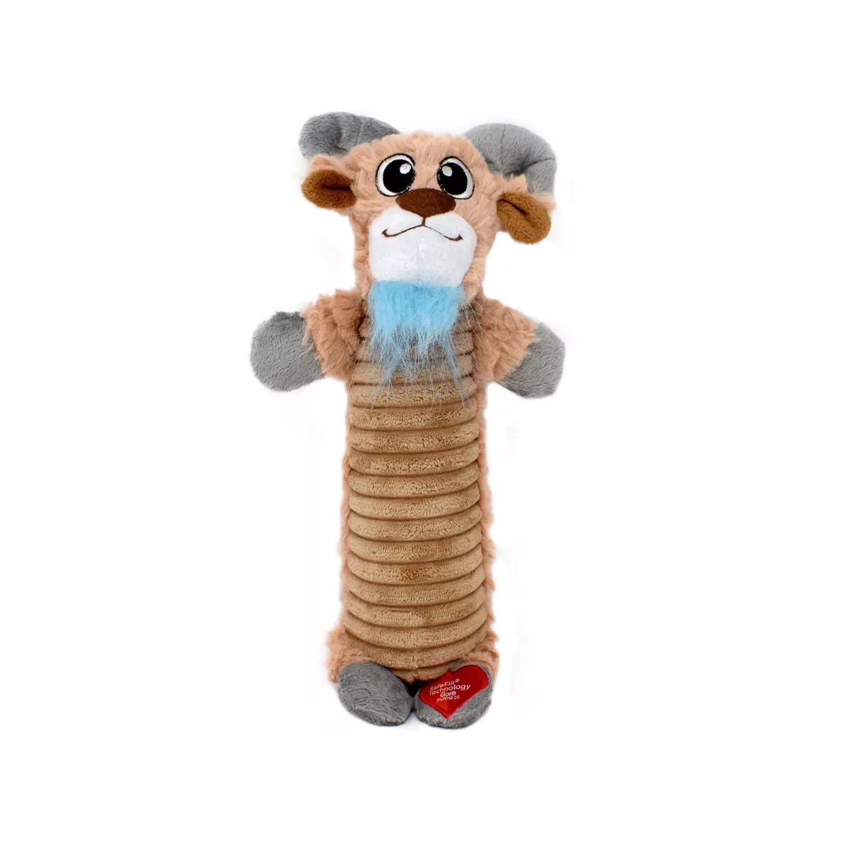 Good Stuffing Goat Dog Toy - Blue