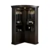 Clarendon Wood Curio Cabinet Gray - HOMES: Inside + Out
