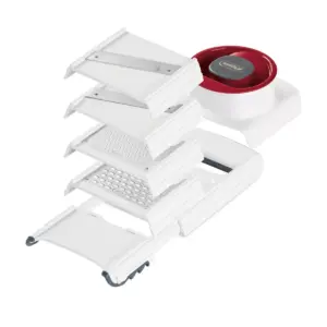 ZYLISS 4 in 1 Slicer Grater - Vegetable Cutter, Adjustable and Collapsible with Non-Slip Grip