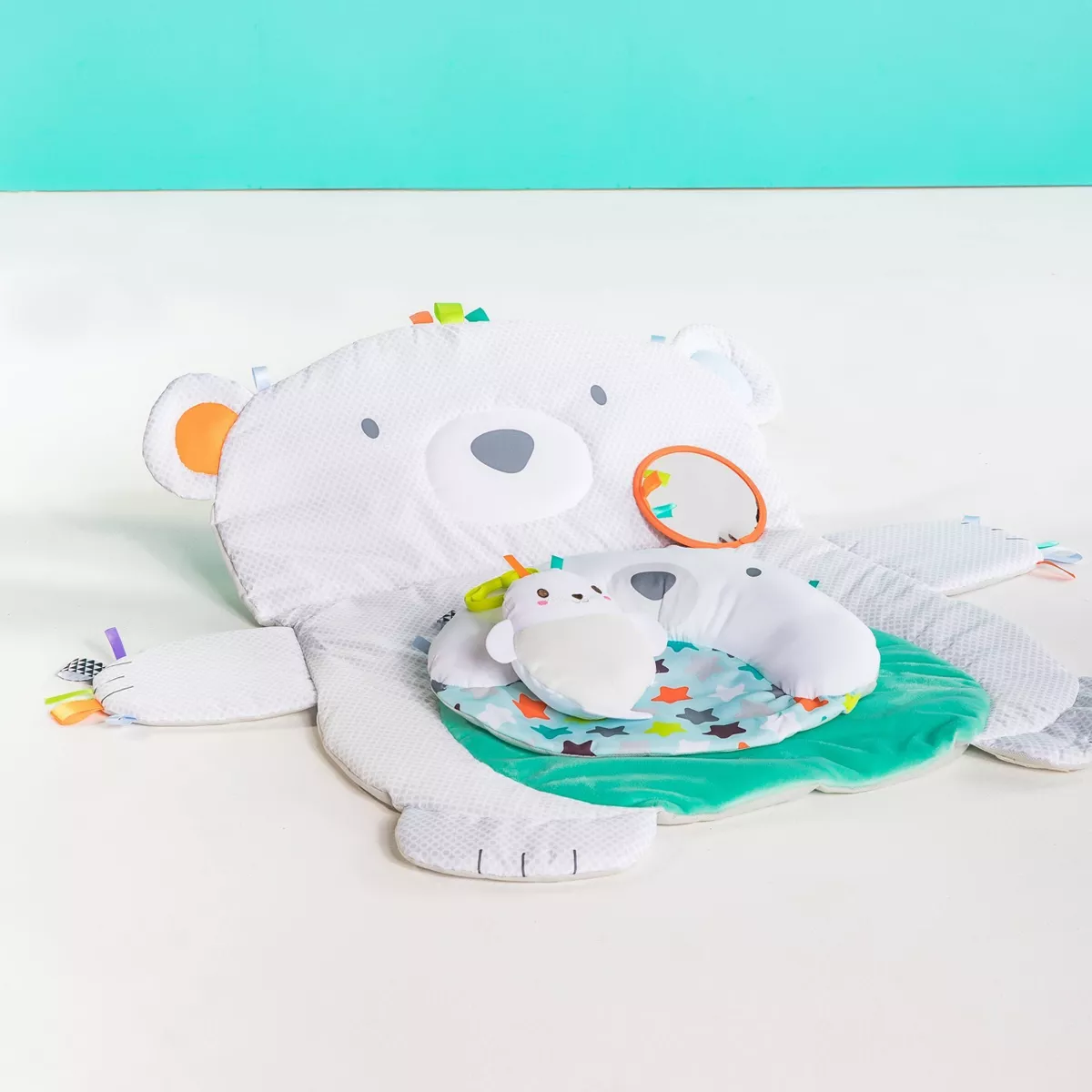 Bright Starts Tummy Time Prop & Play Mat