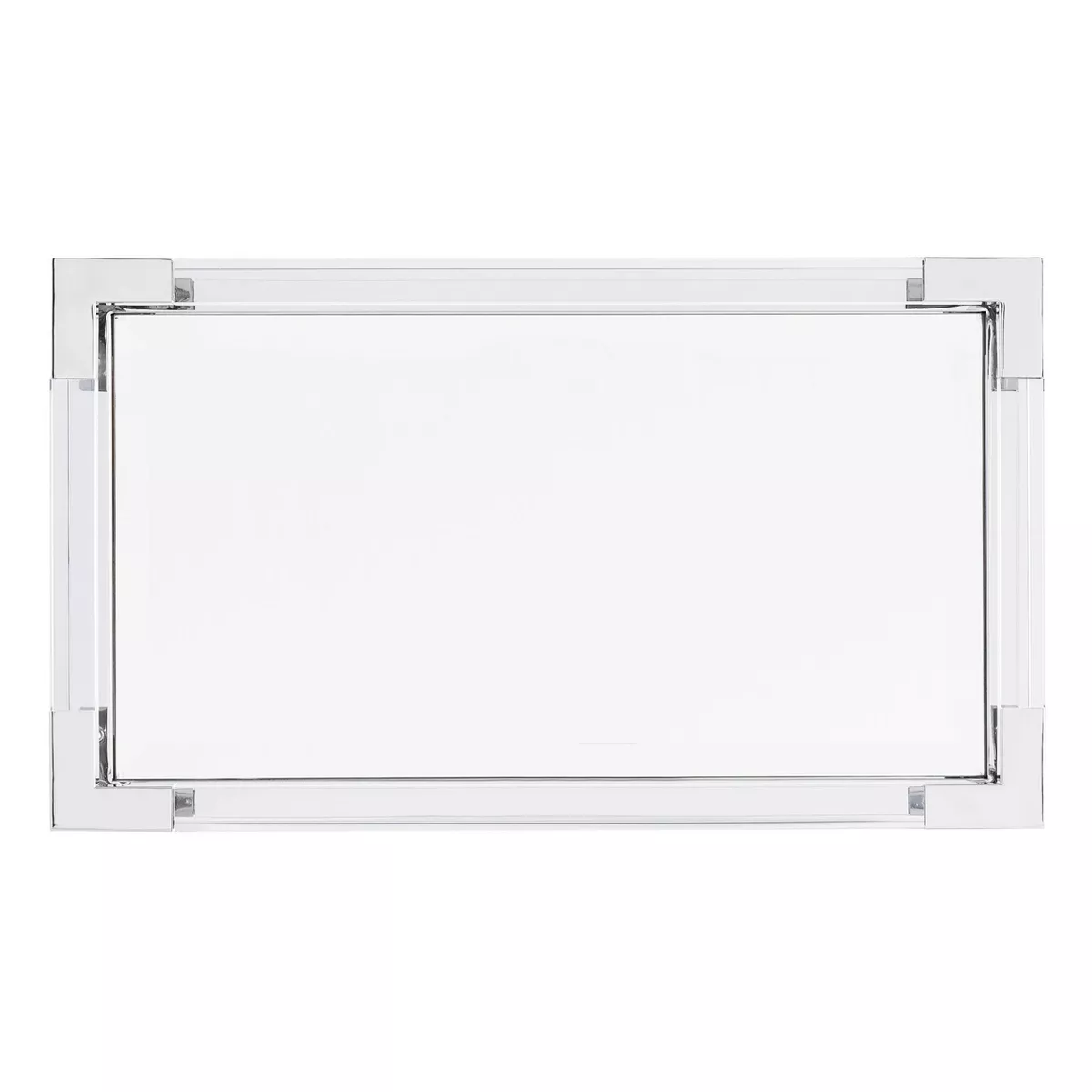 Brierlyn Serving Tray Table Nickel - Aiden Lane