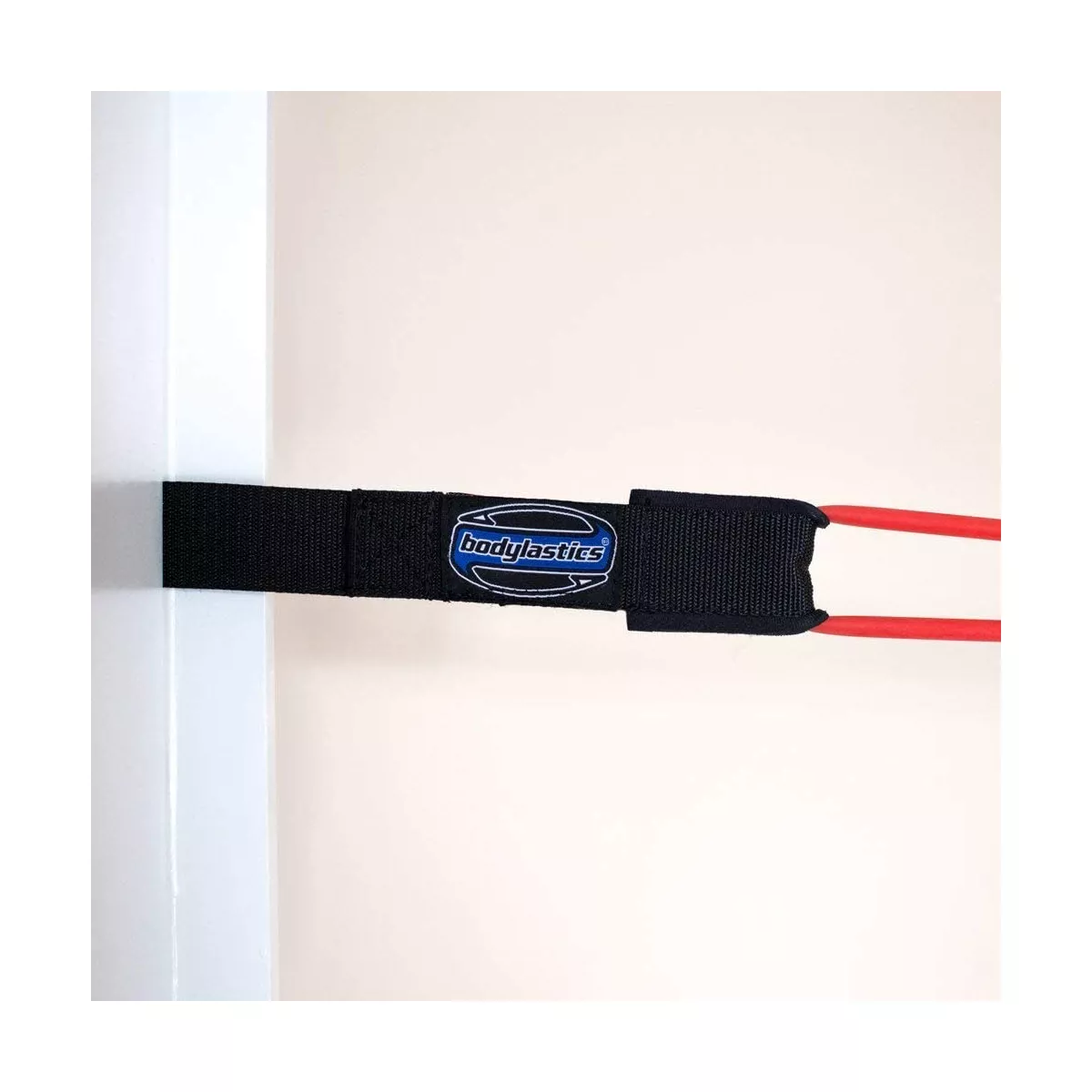 Bodylastics BLCOMP03 Heavy Duty Portable Door Anchor Attachment for Gym Resistance Bands Workouts for Any Standard Doors with Dense Foam, Black