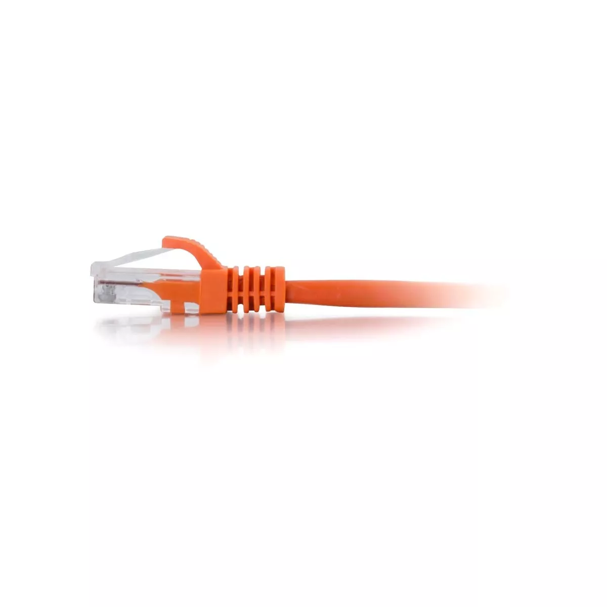 C2G-8ft Cat5e Snagless Unshielded (UTP) Network Patch Cable - Orange - Category 5e for Network Device - RJ-45 Male - RJ-45 Male - 8ft - Orange