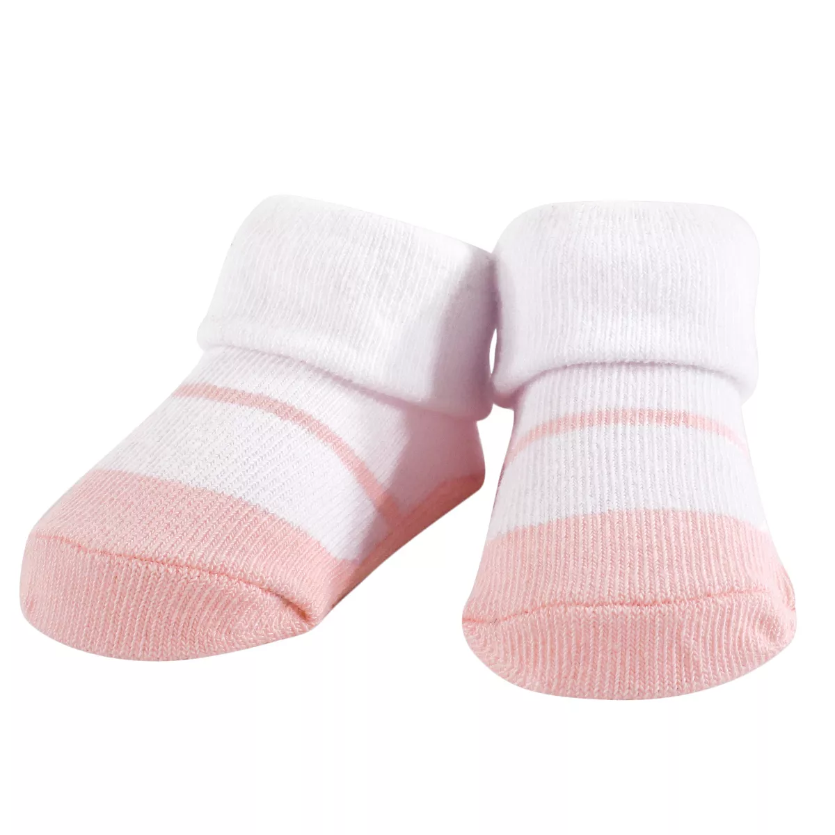 Hudson Baby Infant Girl Cotton Bib and Sock Set 5pk, Girl First Easter, One Size